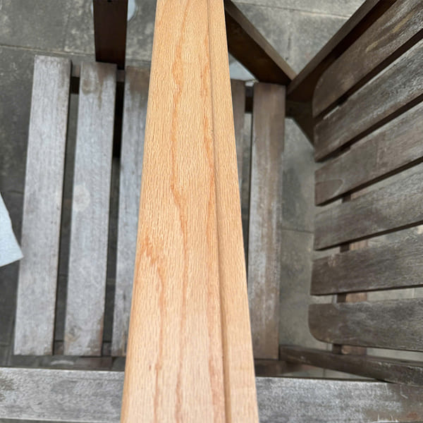 Len chân tường gỗ Teak