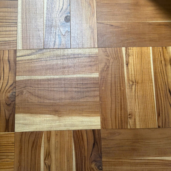 Sàn kỹ thuật gỗ Teak Lào 2-3mm