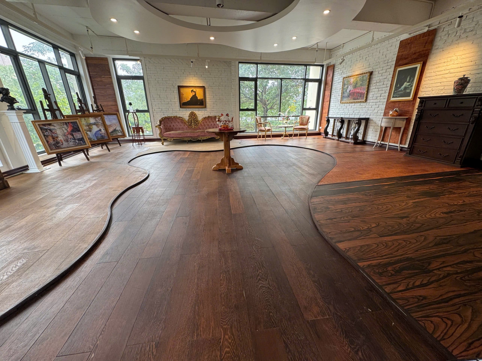 Sàn gỗ mỹ thuật