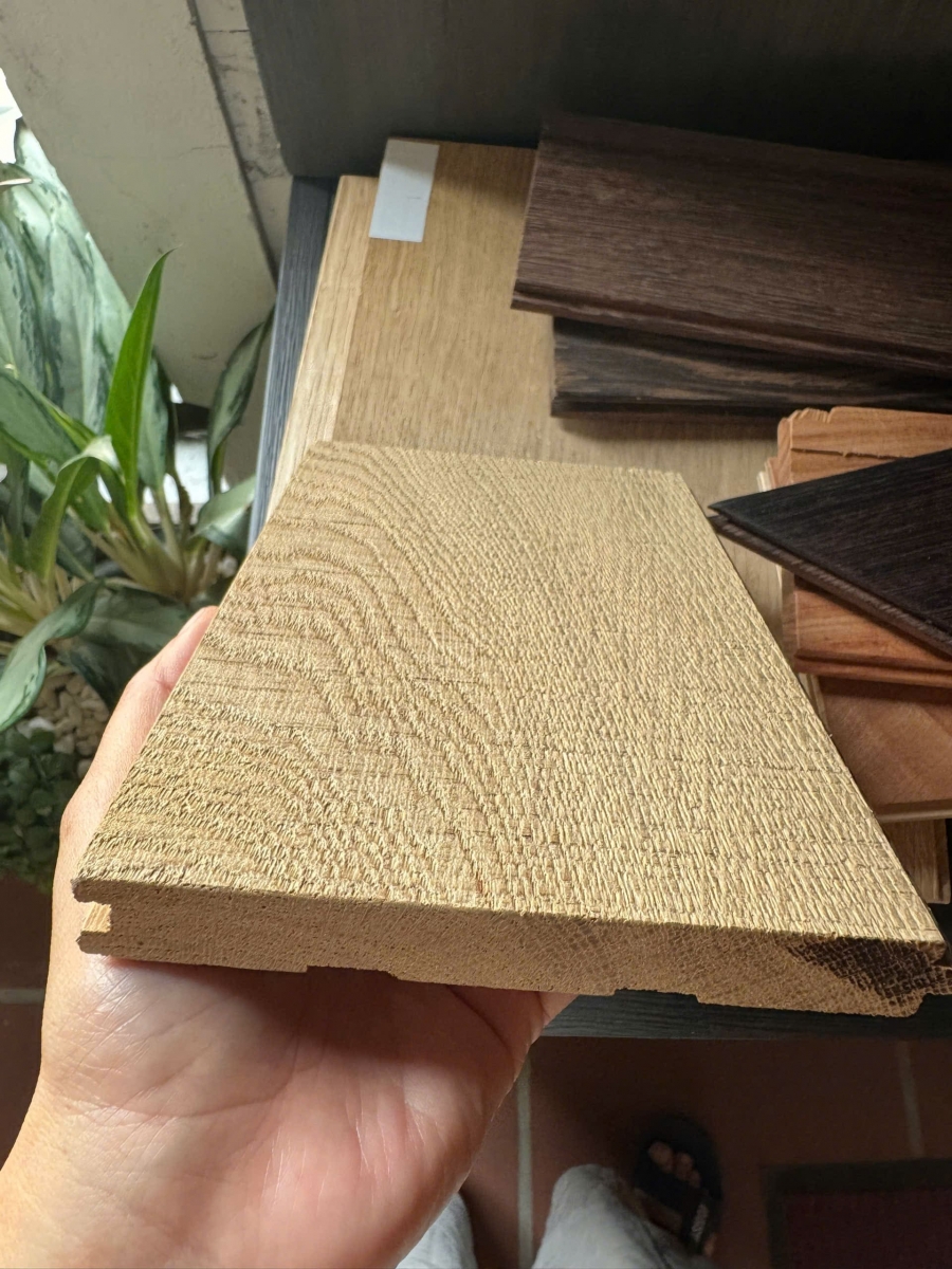 Sàn gỗ tự nhiên Sồi trắng